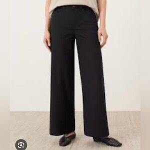 Pact Stretch Twill Wide Leg Pants